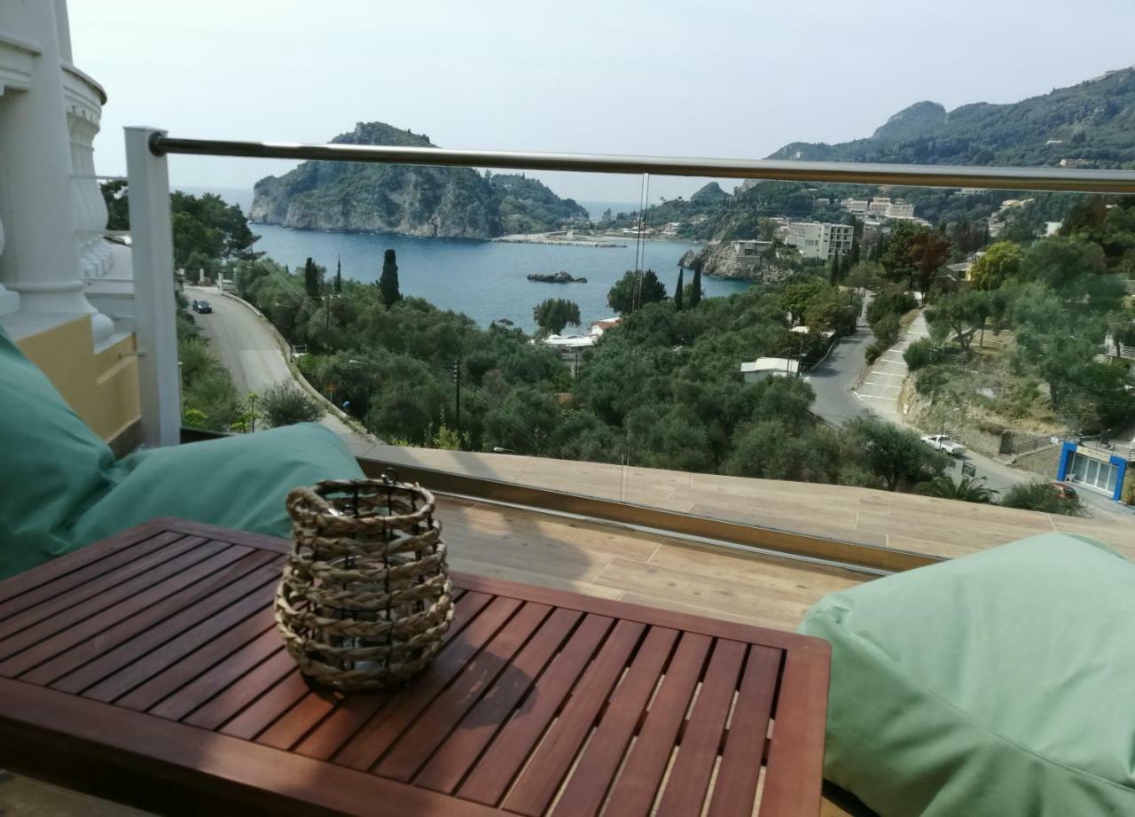 Aris Apartments Палеокастрица Экстерьер фото
